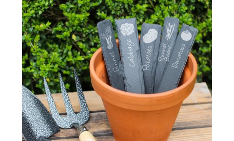 Pick And Mix Slate Plant Markers